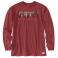 Red Brown Heather Carhartt 104508 Front View - Red Brown Heather