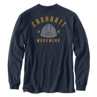 Carhartt 104535 - Heavyweight Hardhat Graphic Long Sleeve T-Shirt