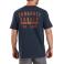 Navy Carhartt 104581 Back View - Navy