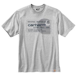 Heather Gray Carhartt 104610 Front View