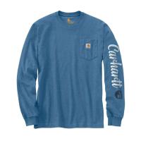 Carhartt 104734 - Relaxed Fit Heavyweight Long Sleeve Logo Graphic T-Shirt