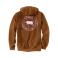 Oiled Walnut Heather Carhartt 104818 Back View - Oiled Walnut Heather