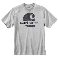 Carhartt 104867 - Heavyweight Camo Carhartt C Graphic Short Sleeve T-Shirt