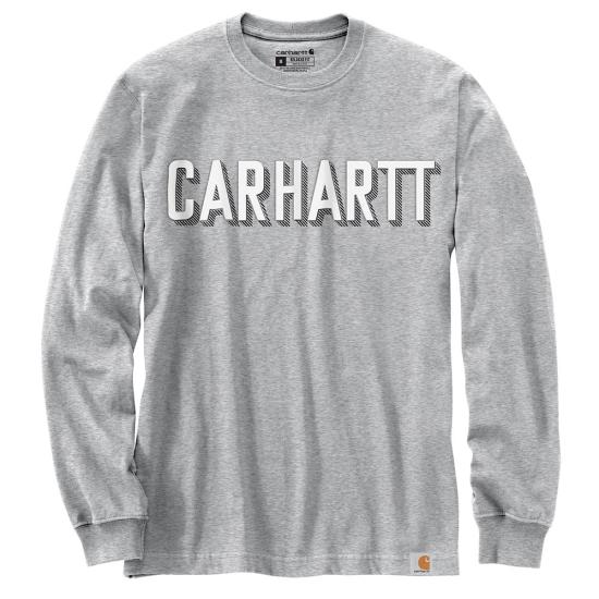 Heather Gray Carhartt 104891 Front View