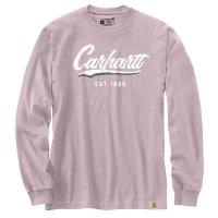 Carhartt 104964 - Women's Loose Fit Heavyweight Long-Sleeve Hand-Painted Graphic T-Shirt
