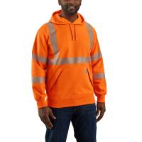 Carhartt 104987 - High-Visibility Loose Fit Midweight Hooded Class 3 Sweatshirt