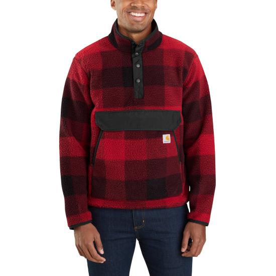 Oxblood Plaid Carhartt 104991 Front View