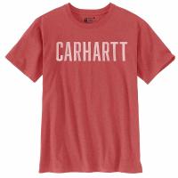 Carhartt 105040 - Women's Loose Fit Heavyweight Short-Sleeve Carhartt Block Graphic T-Shirt