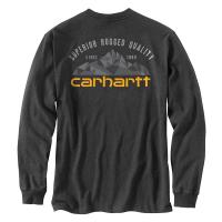 Carhartt 105058 - Relaxed Fit Heavyweight Long-Sleeve Pocket Mountain Graphic T-Shirt