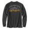 Carbon Heather Carhartt 105058 Back View - Carbon Heather
