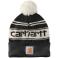 Black Carhartt 105168 Front View - Black