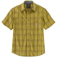 Carhartt 105174 - Rugged Flex® Relaxed Fit Lightweight Plaid Short Sleeve Shirt 