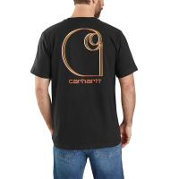 Carhartt 105179 - Relaxed Fit Heavyweight Short Sleeve Logo Graphic T-Shirt