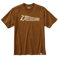 Carhartt 105181 - Relaxed Fit Heavyweight Short Sleeve Saw Graphic T-Shirt