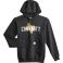 Black Carhartt 105334 Front View - Black