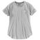 Heather Gray Carhartt 105415 Front View - Heather Gray