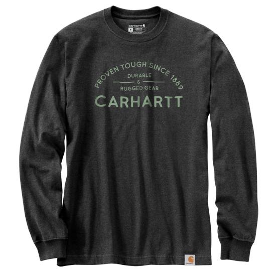 Carbon Heather Carhartt 105420 Front View