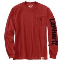 Carhartt 105421 - Relaxed Fit Heavyweight Long-Sleeve Pocket C Graphic T-Shirt