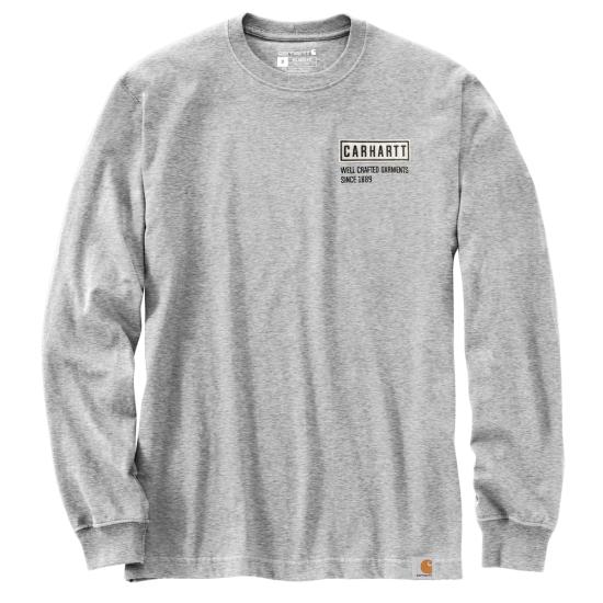 Heather Gray Carhartt 105423 Front View