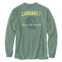 Carhartt 105428 - Relaxed Fit Heavyweight Long-Sleeve Pocket Durable Graphic T-Shirt
