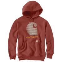 Carhartt 105431 - Rain Defender® Loose Fit Midweight "C" Logo Graphic Sweatshirt