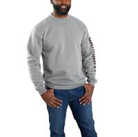 Carhartt 105444 - Loose Fit Midweight Crewneck Logo Sleeve Graphic Sweatshirt