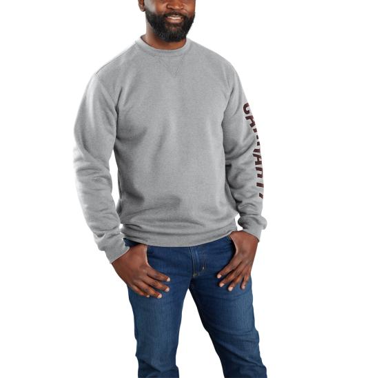 Heather Gray Carhartt 105444 Front View