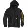 Black Carhartt 105496 Front View - Black