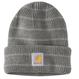 Heather Gray Stripe Carhartt 105560 Front View
