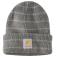 Heather Gray Stripe Carhartt 105560 Front View - Heather Gray Stripe