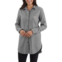 Carhartt 105575 - Women's Rugged Flex® Relaxed Fit Midweight Flannel Long-Sleeve Tunic