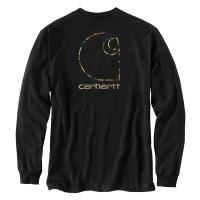 Carhartt 105590 - Women's Loose Fit Heavyweight Long Sleeve Camo T-Shirt