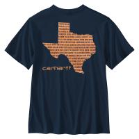 Carhartt 105620 - Relaxed Fit Heavyweight Short Sleeve Texas Graphic T-Shirt