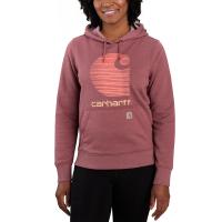 Carhartt 105636 - Women's Rain Defender® Relaxed Fit Midweight "C" Logo Graphic Sweatshirt