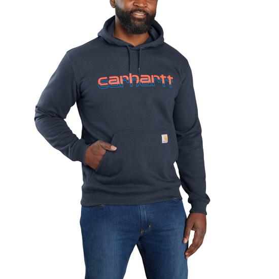 Carhartt 105679 - Rain Defender® Loose Fit Midweight Logo Graphic ...