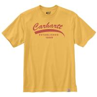 Carhartt 105714 - Relaxed Fit Heavyweight Short-Sleeve Script Graphic T-Shirt