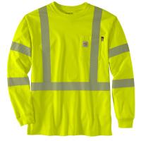 Carhartt 105784 - Flame Resistant High-Visibility Force Loose Fit Midweight Long-Sleeve Class 3 Pocket T-Shirt