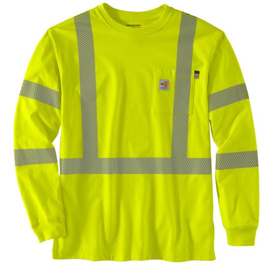 Bright Lime Carhartt 105784 Front View