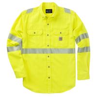 Carhartt 105785 - Flame-Resistant High-Visibility Force&reg; Twill Long Sleeve Class 3 Shirt
