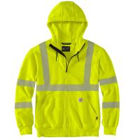 Carhartt 105786 - Flame Resistant High-Visibility Force® Loose Fit Midweight Full-Zip Class 3 Sweatshirt