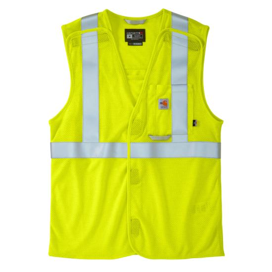 Bright Lime Carhartt 105787 Front View