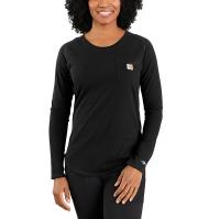 Carhartt 105814 - Women's Force® Relaxed Fit Midweight Long-Sleeve Pocket T-Shirt