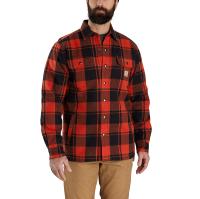 Carhartt 105939 - Relaxed Fit Flannel Sherpa-Lined Shirt Jac