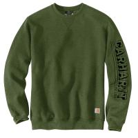Carhartt 105941 - Loose Fit Midweight Crewneck Logo Sleeve Graphic Sweatshirt