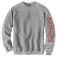 Heather Gray Carhartt 105941 Front View - Heather Gray