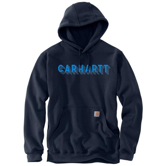 Carhartt 105944 - Rain Defender® Loose Fit Midweight Logo Graphic Sweatshirt