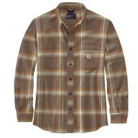 Carhartt 105945 - Rugged Flex® Relaxed Fit Midweight Flannel Long-Sleeve Plaid Shirt