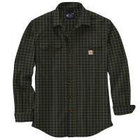 Carhartt 105947 - Loose Fit Heavyweight Flannel Long-Sleeve Plaid Shirt