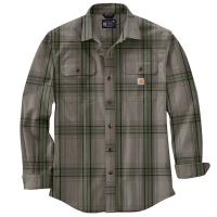 Carhartt 105947 - Loose Fit Heavyweight Flannel Long-Sleeve Plaid Shirt