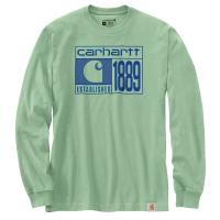 Carhartt 105953 - Relaxed Fit Heavyweight Long-Sleeve 1889 Graphic T-Shirt